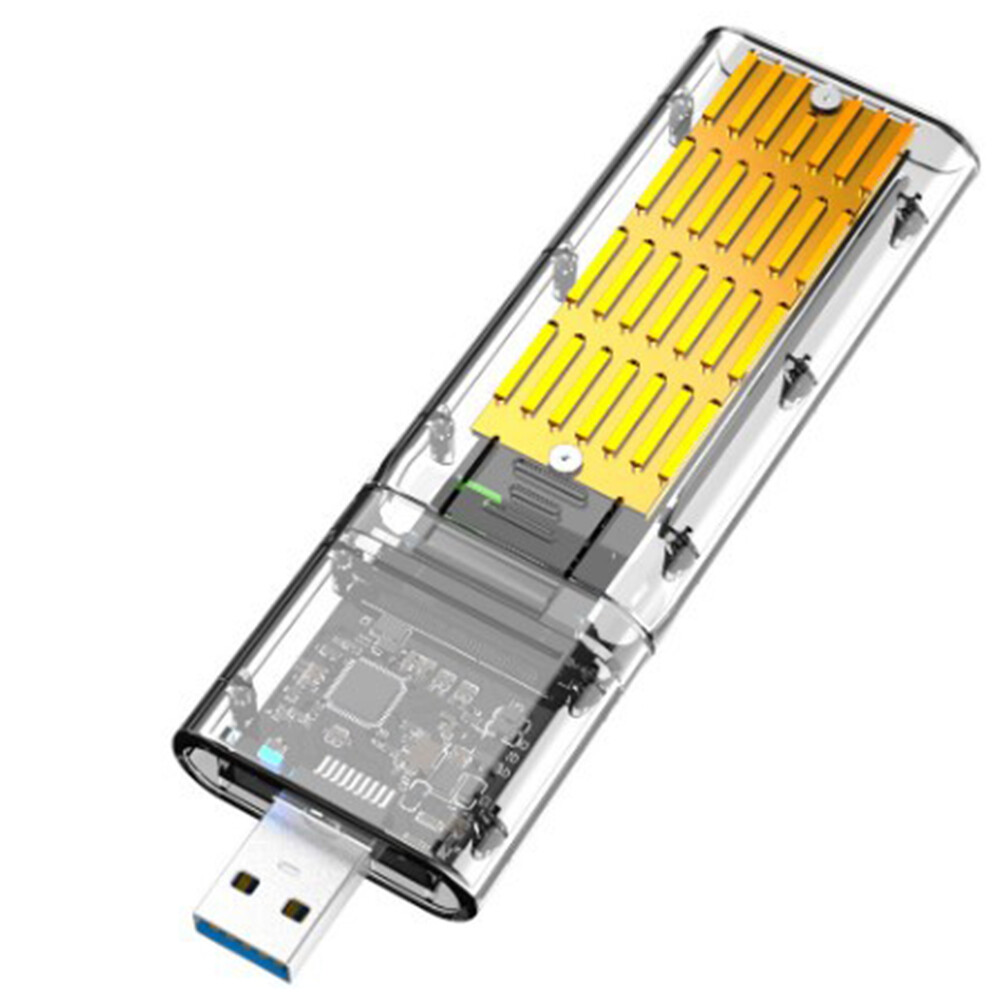 M.2 NGFF SSD SATA TO USB 3.0 Solid State External Enclosure Storage Case Adapter