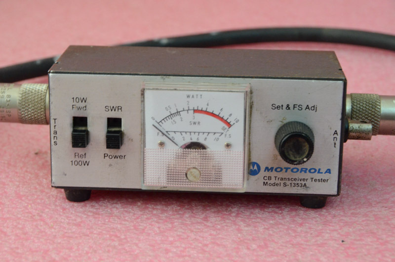 Motorola CB Transceiver Tester Model S-1353A.