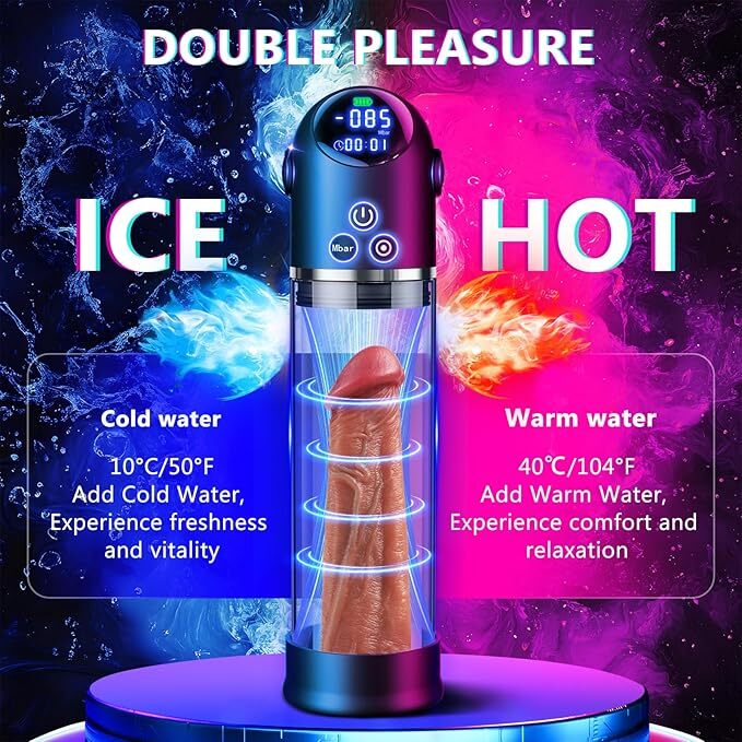 Electric Trainer Automatic Suction Extender Men Penis Pump Extension Enlargement