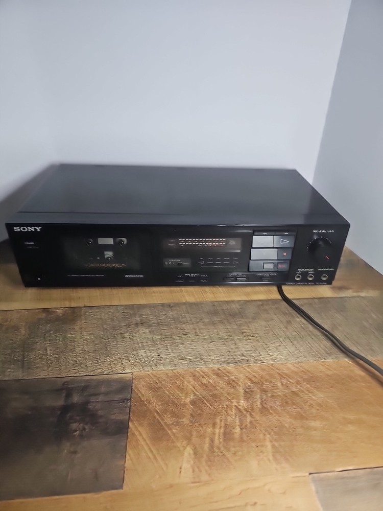 Sony TC-RX400 Stereo Cassette Deck/ Recorder (((Tested)))