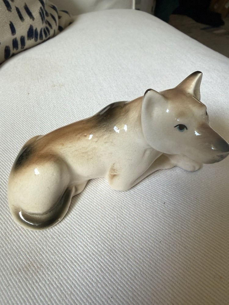 German Shepard Vintage Figurine