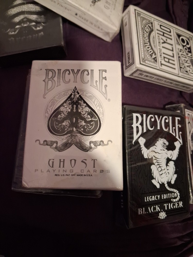 Bicycle Ghost & Black Ghost Playing Cards Collector Set