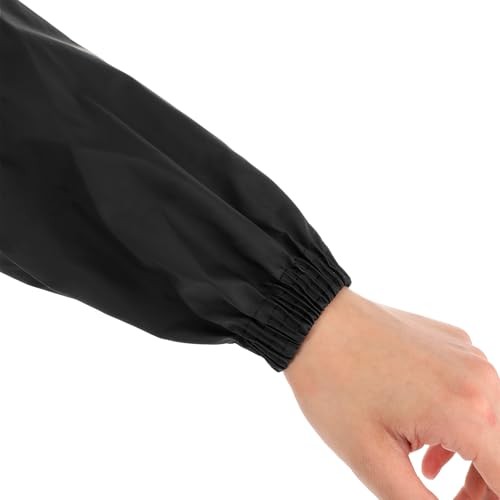 2Pair Waterproof Arm Sleeves Covers, PU Oversleeves Protector with Elastic