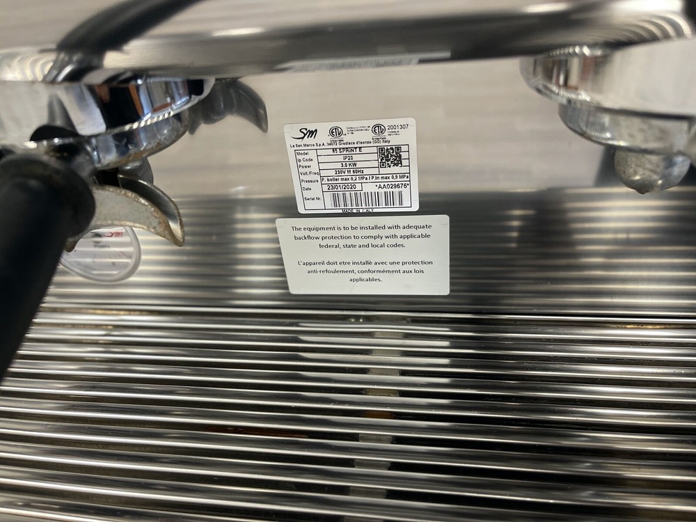 La San Marco Espresso Machine 85 Sprint E 2GR