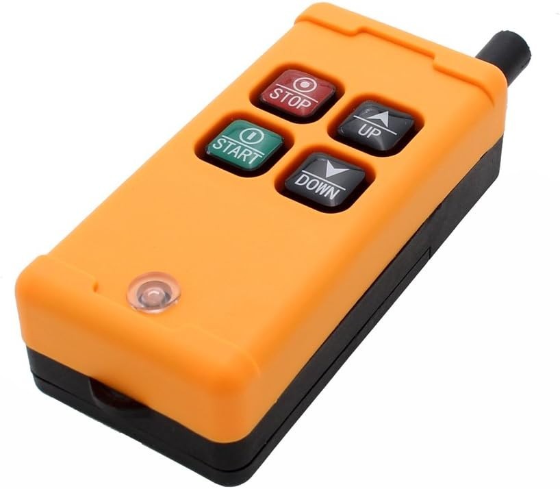 4 Key Crane Industrial Remote Control Wireless Transmitter Push Button Switch...