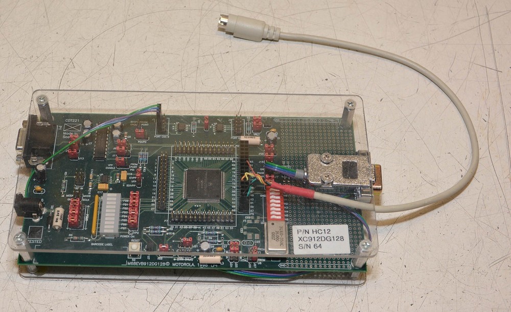Motorola M68EVB912DG128 Development Board Evaluation Platform