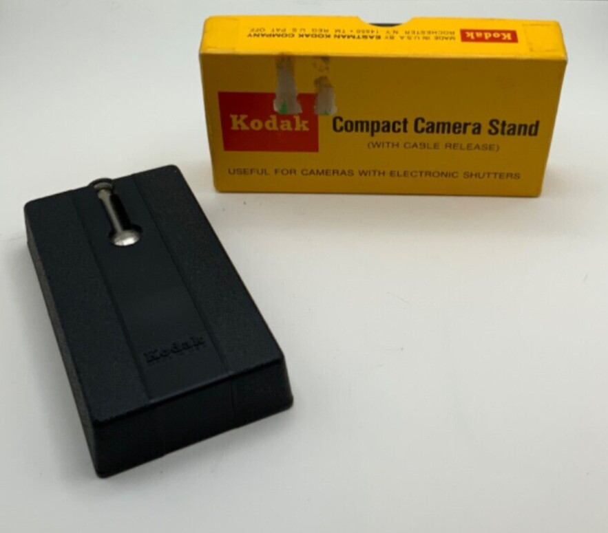 Vintage Kodak Compact Camera Stand with Cable Release Model C225 - with box