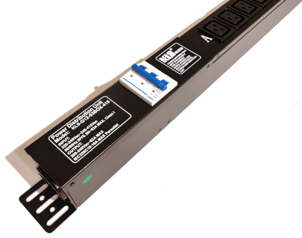 New 12 Ports 3 Phase 63A C19 Outlet PDU Bitcoin Cryptocurrency Mining