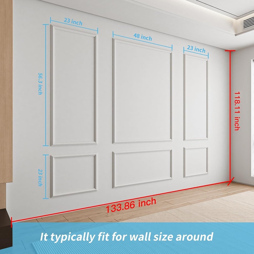 Pre-Cut Molding Kit - Room Transformation