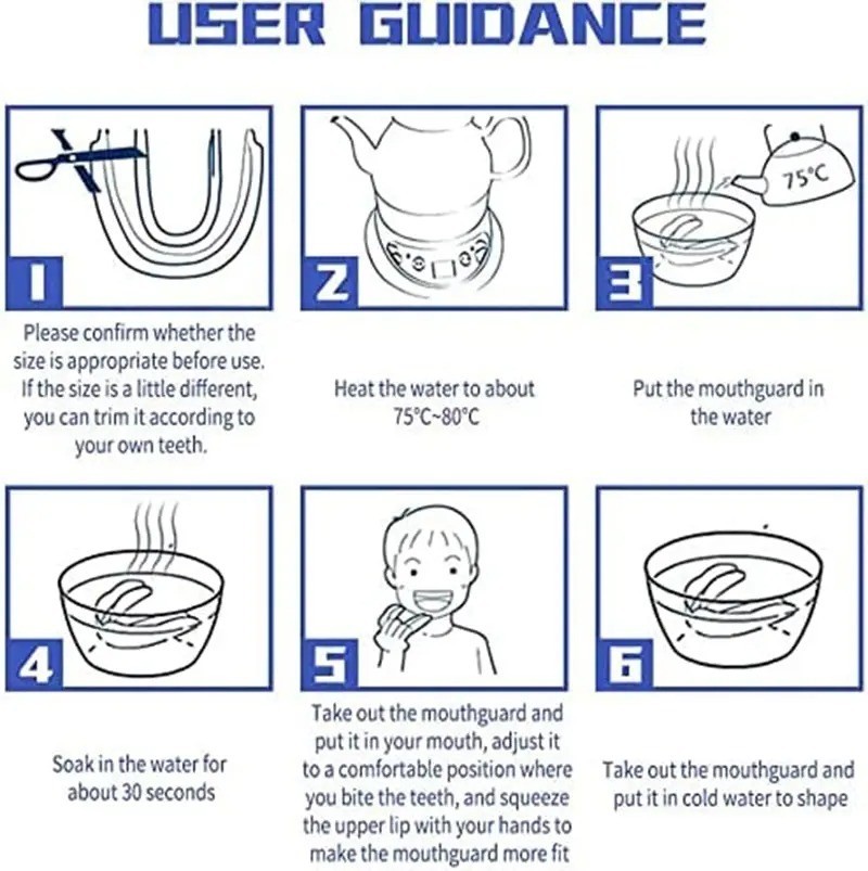 Boxing Mouthguard Professional Sports Braces Muay Thai Sanda Fighting Gear