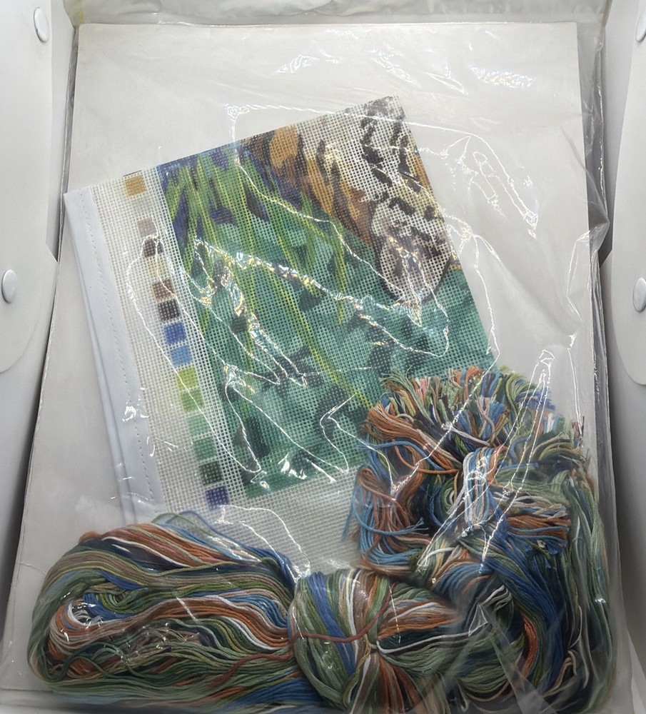 Something Special Water Tiger Needlepoint 11”x14”