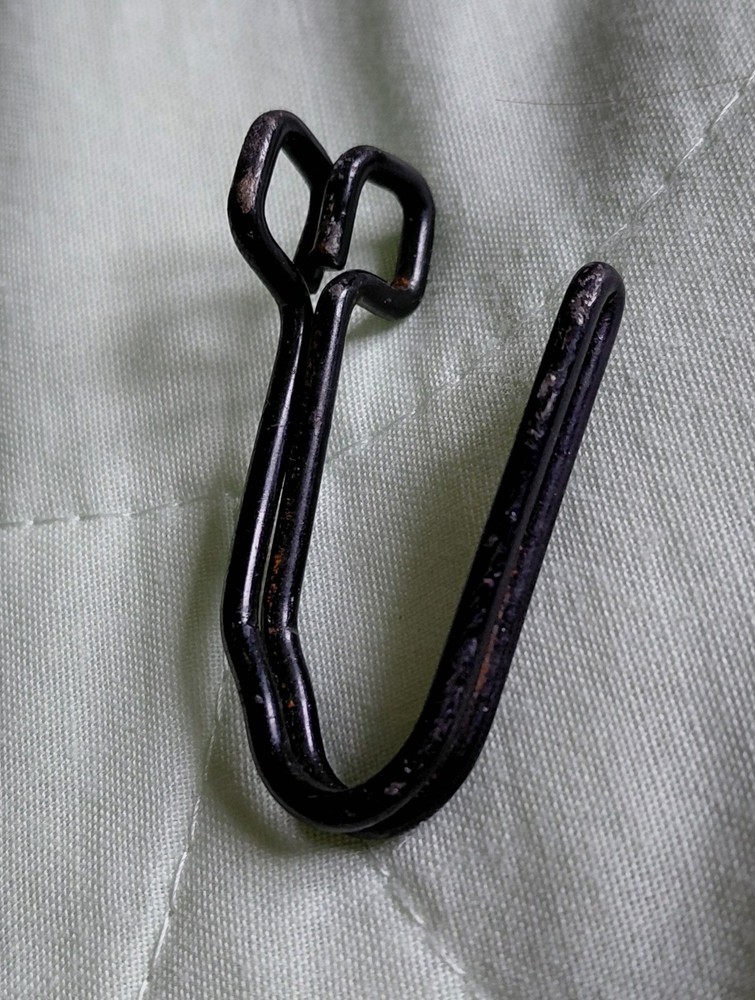 Original Ww2 German Tunic Belt Support Hook Black
