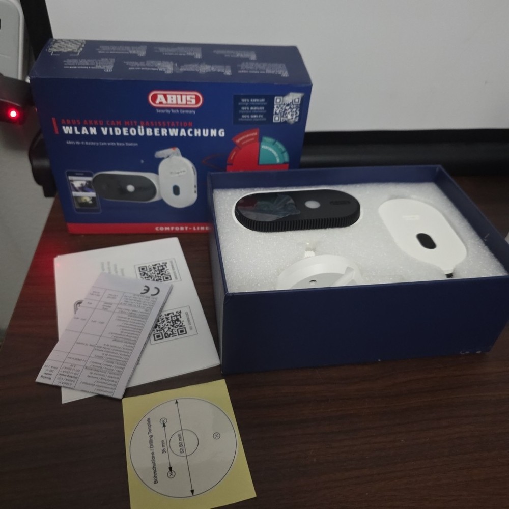 ABUS PPIC90000 Base Station - 100% Wireless, Design Precision Security Camera, W