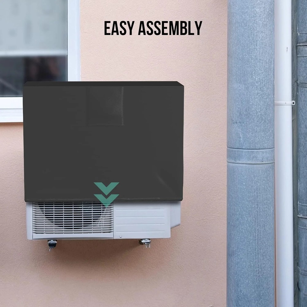BEWAVE Mini Split Air Conditioner Cover for Outside Compressor Units Waterproof