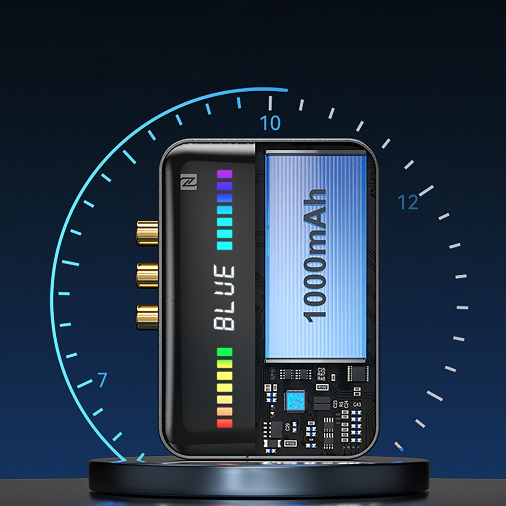 Rechargeable 2 in1 5.3 Bluetooth NFC Transmitter Receiver Stereo Audio Adapter