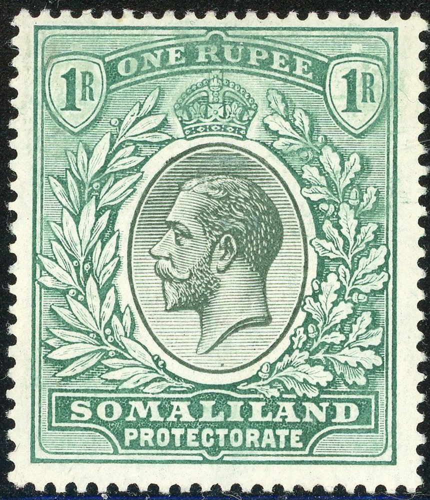 Somaliland Protectorate   1912-19  Scott # 60   Mint Lightly Hinged