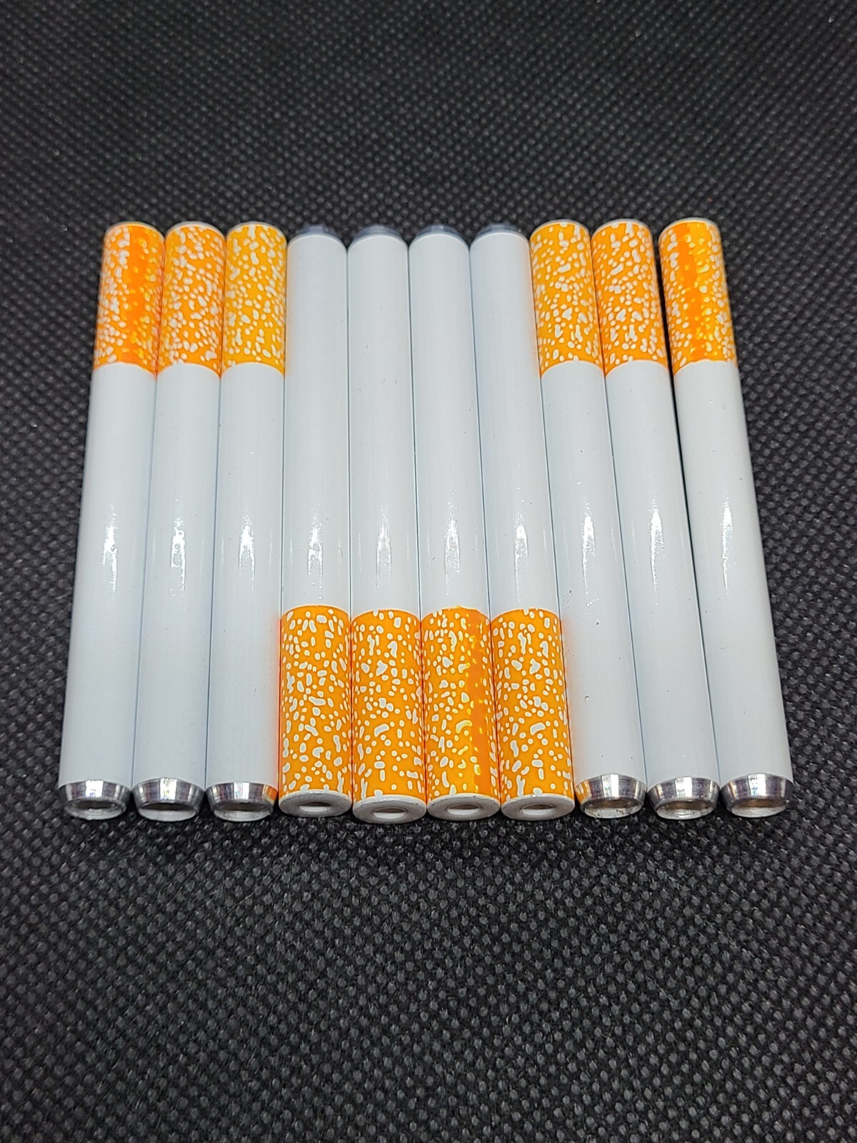 10x Metal One Hitter Pipe Cigarette Style Dugout Bat Large 3" Free USA Shipping