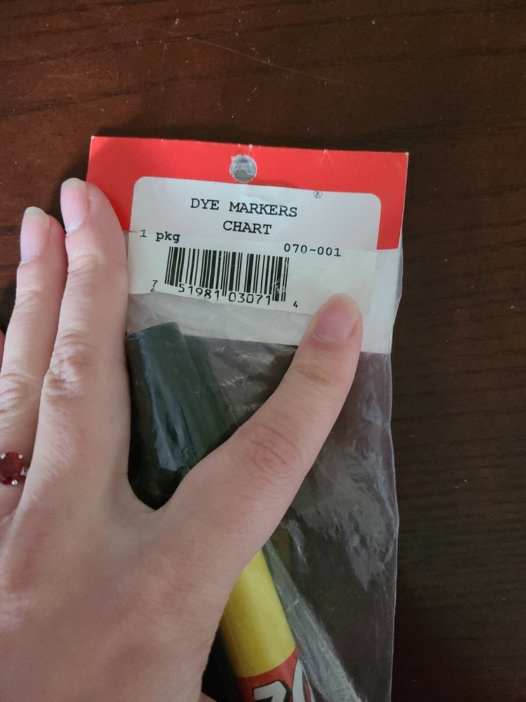 Zoom Accessories Dye Marker Chartreuse