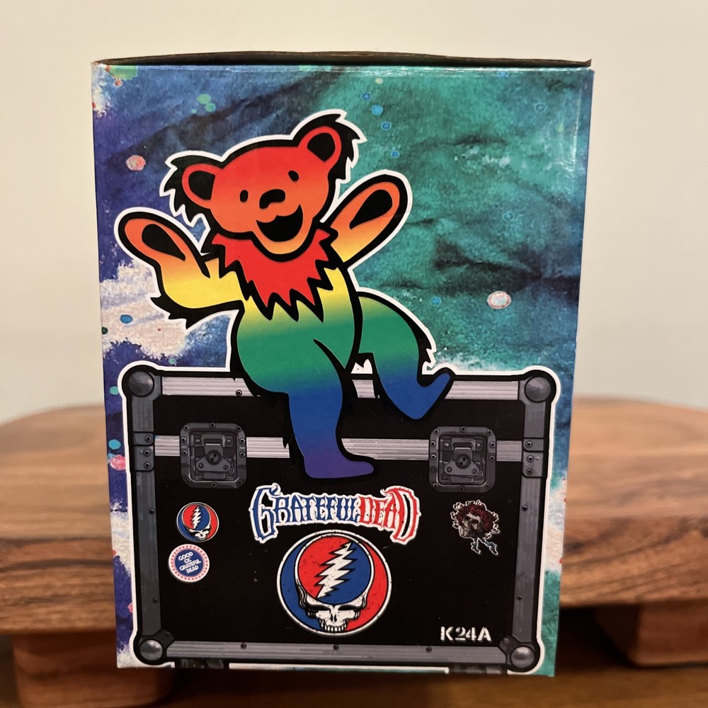 Grateful Dead Dancing Bear Bobble Buddy with Stage Box