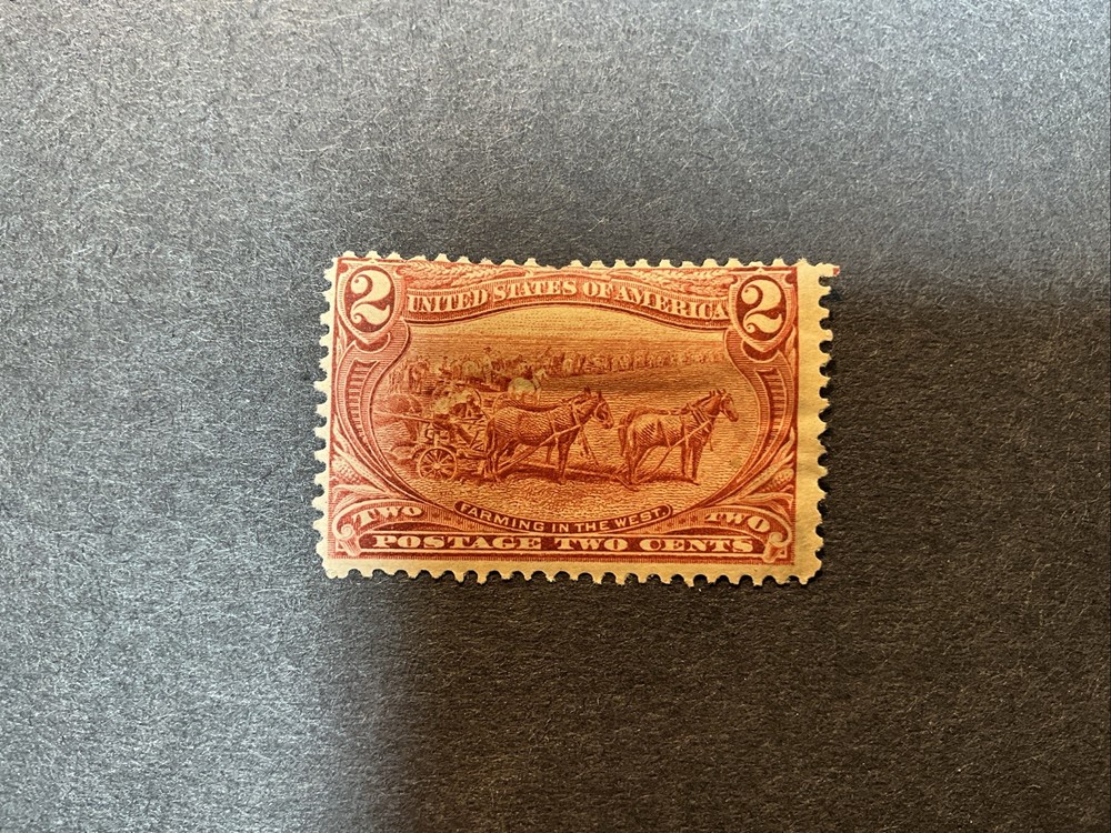 Scott 286 Mint Hinged Stamp