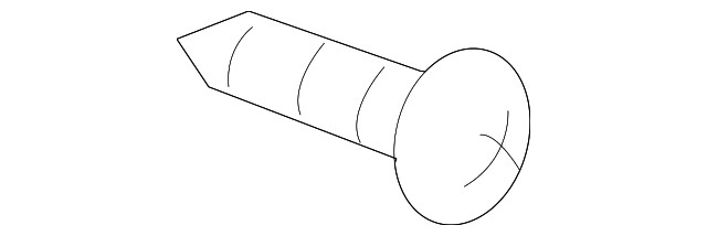 Genuine Subaru Display Unit Screw 904320022
