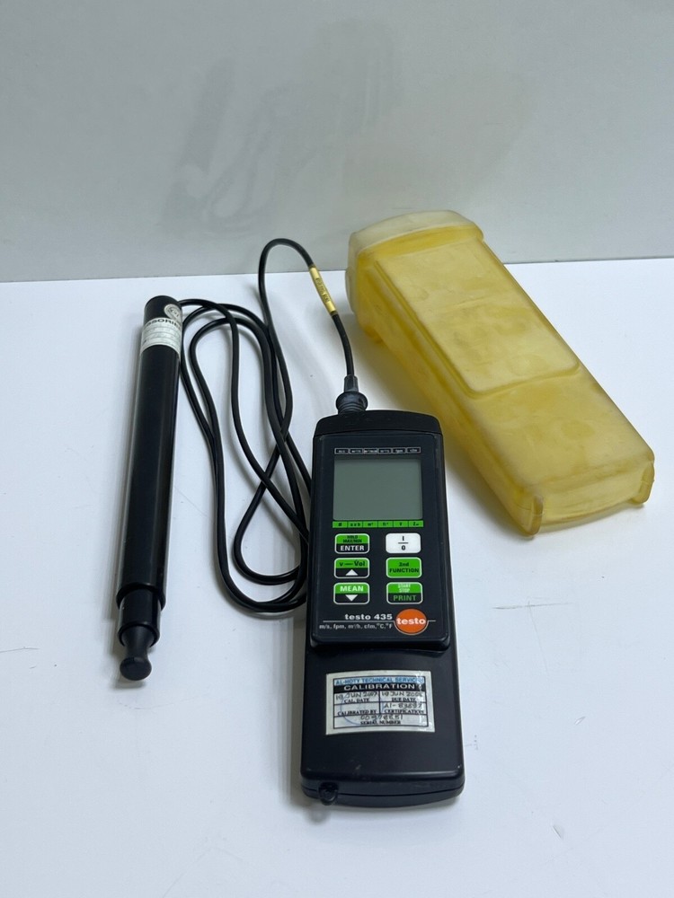 TESTO 435 DATA LOG WITH PROBE