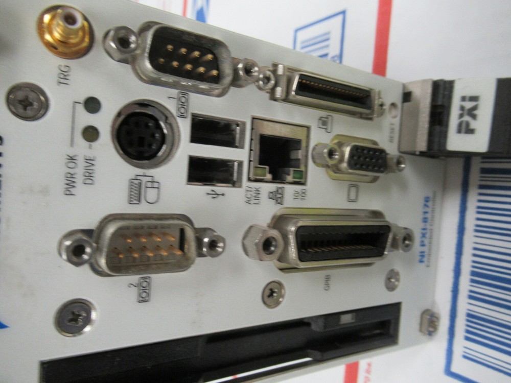 NATIONAL INSTRUMENTS NI PXI-8176 CONTROLLER MODULE AS PICTURED &3K-FT-46