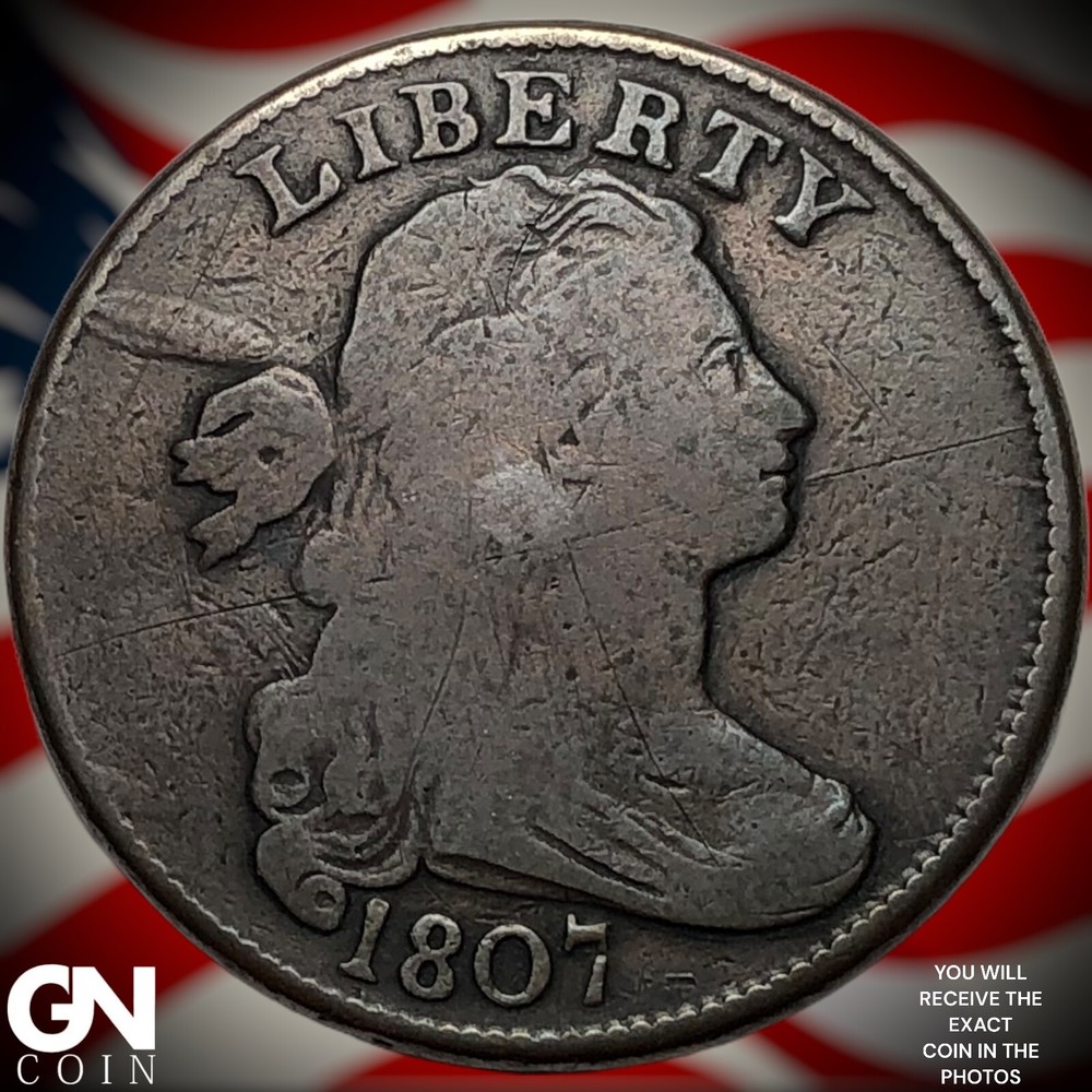 1807 Draped Bust Large Cent Y4795