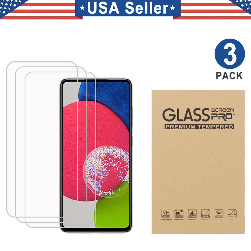 3PK Tempered Glass Protector Samsung A05s/A15/A16/A24/A25/A26/A35/A36/A55/A56 5G