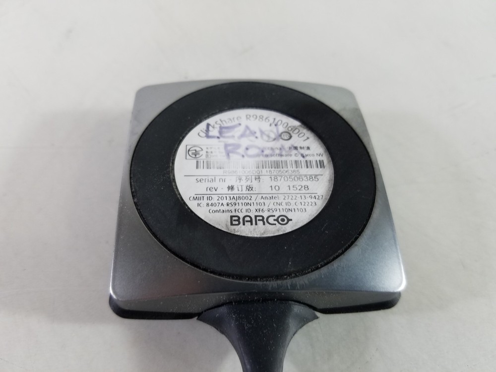 Barco R9861006D01 Clickshare USB Type A Button Wireless Interface AV Streamer