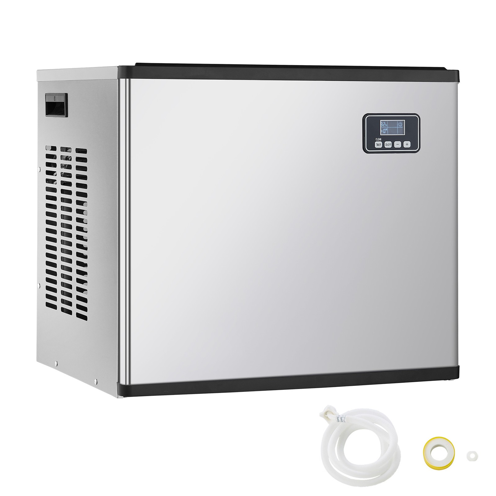 Commercial Ice Maker Machine - Head 360 lbs/Day Self-Cleaning Ice Machine
