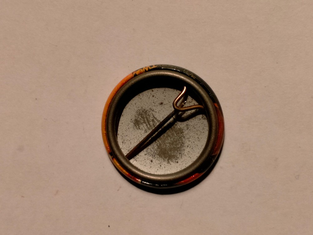 David Bowie music pop group vintage SMALL BUTTON 13