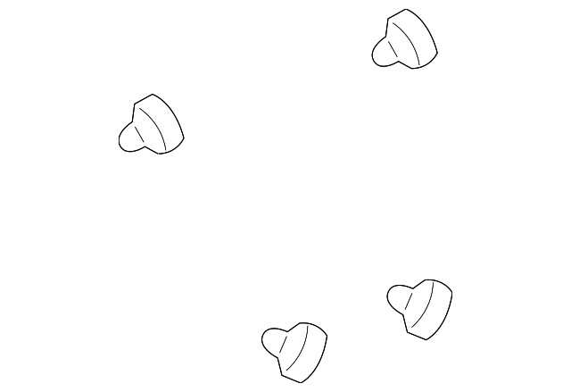 Genuine Ford Outer Cover Bolt BC3Z6N958A