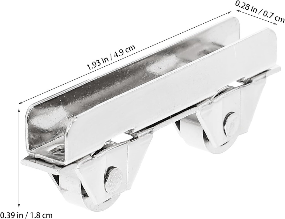 10PCS Showcase Window Roller Mini Sliding Door Rollers Replacement Sliding Door