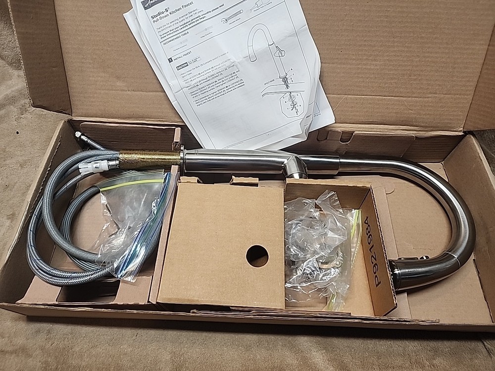 American Standard 4803300.075 Studio Single Hole Pull Down Kitchen Faucet