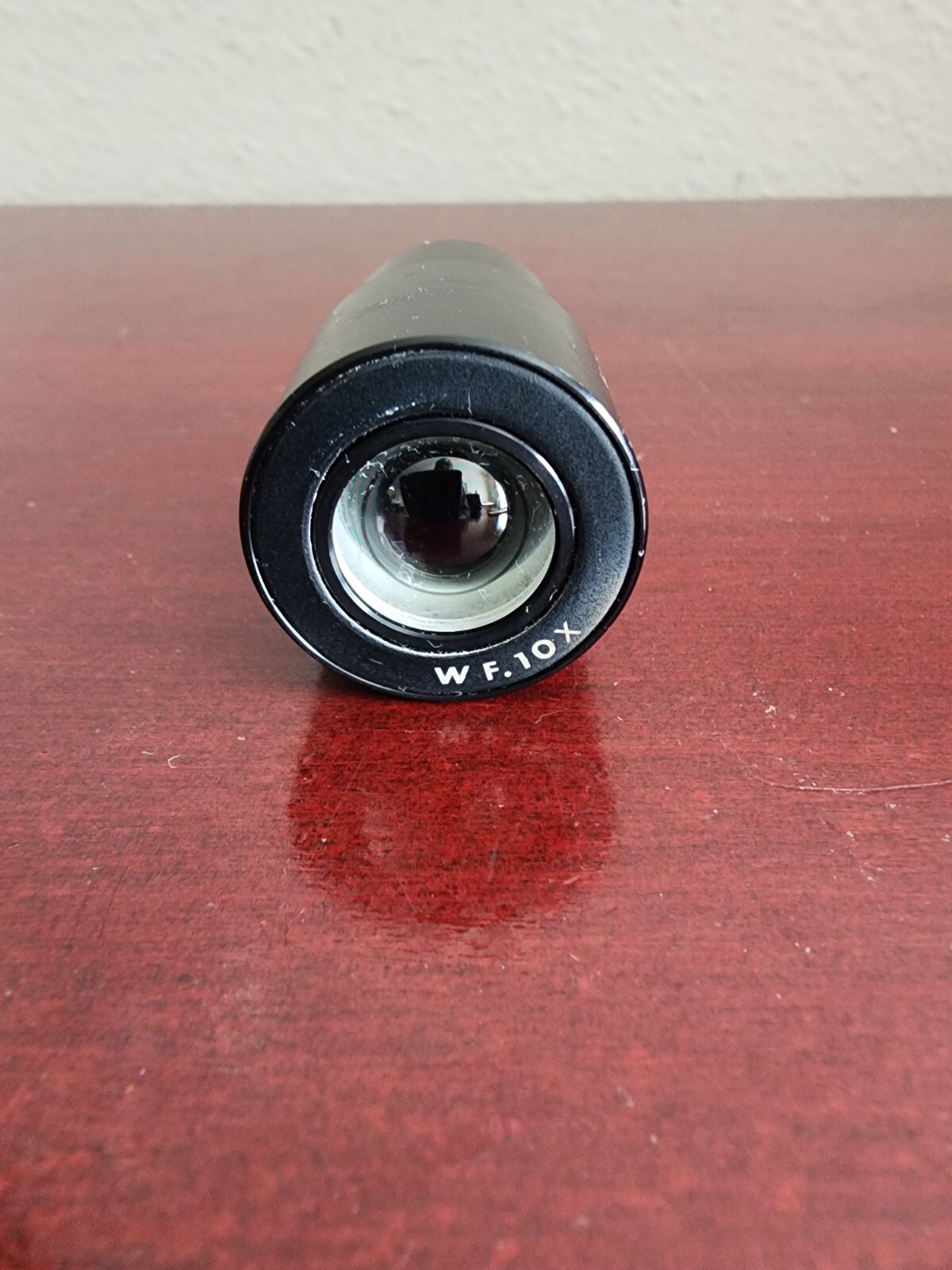 WF.10X MICROSCOPE EYEPIECE. NO CRACKS OR CHIPS. WORKS