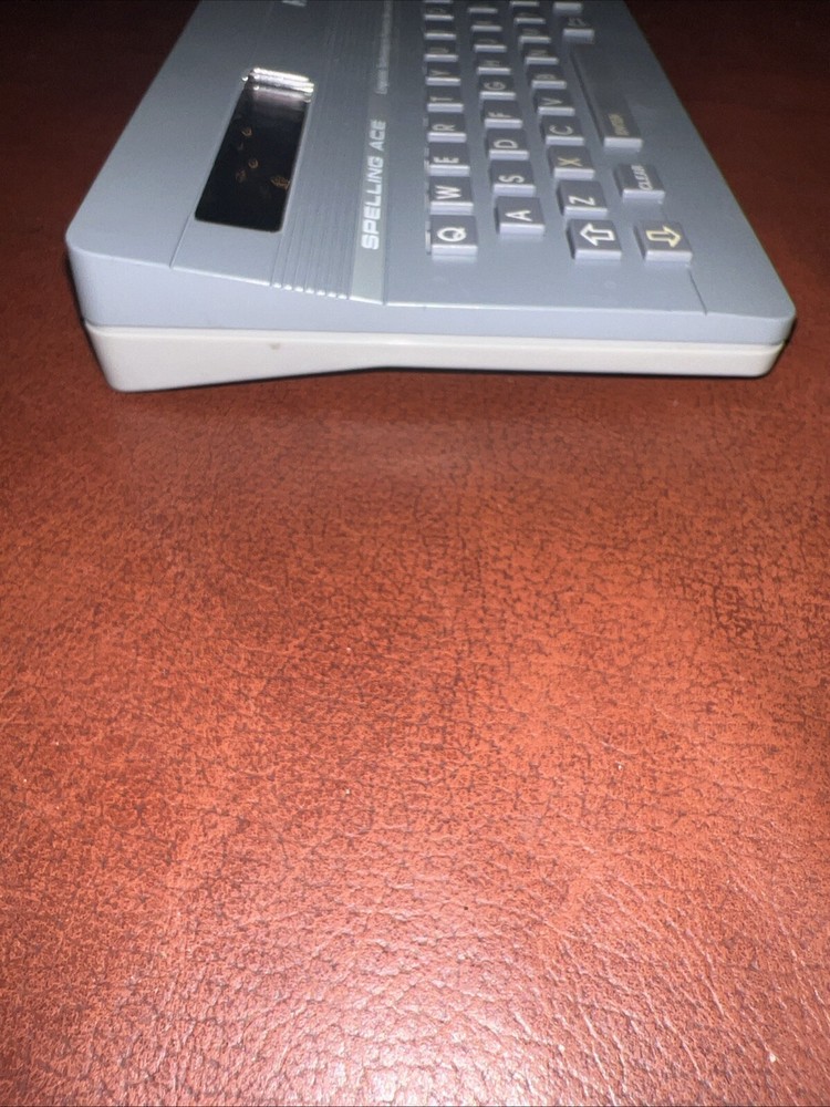 Franklin Computer Spelling Ace Linguistic Technology Model SA 98 Tested