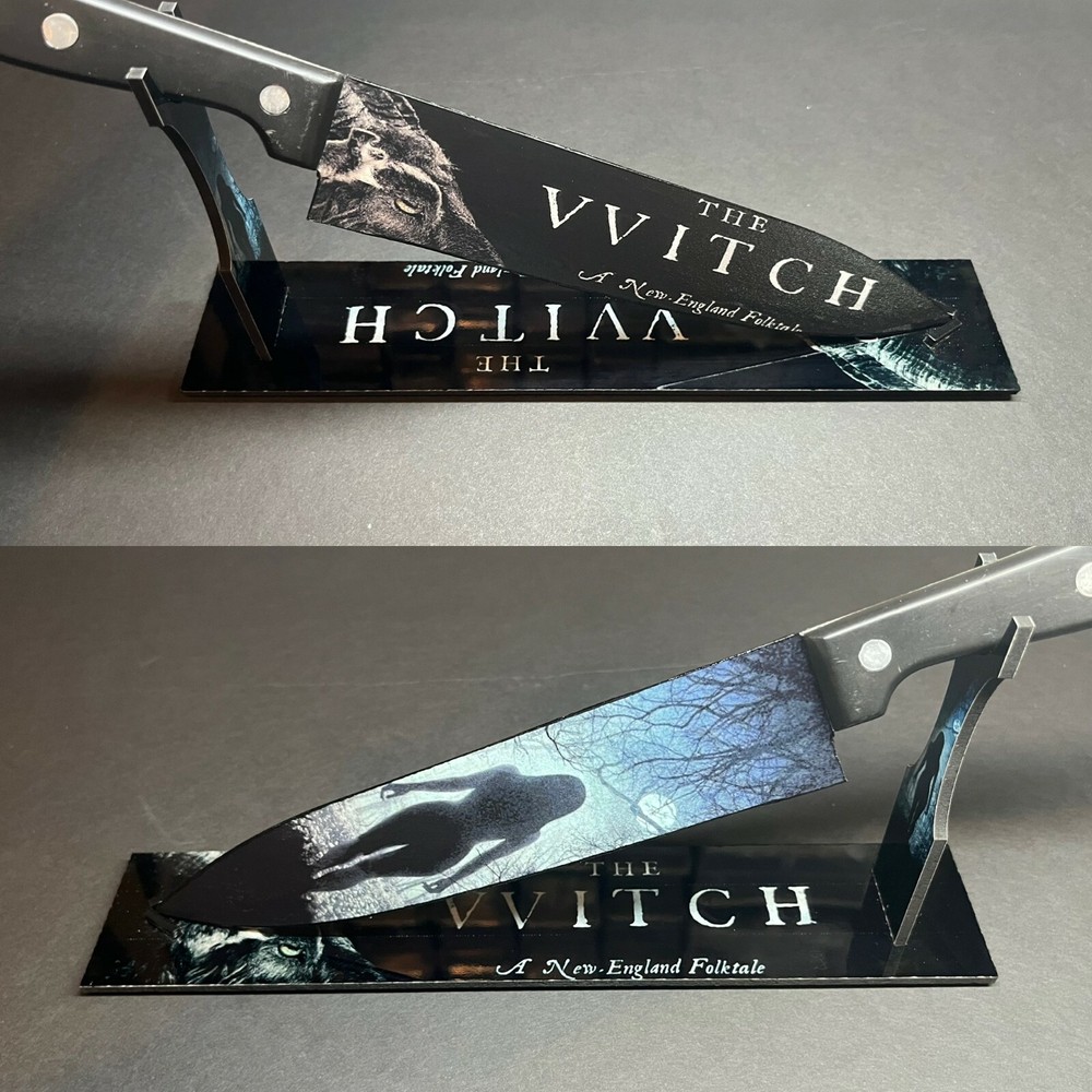 The Witch Knife With Sublimated Stand