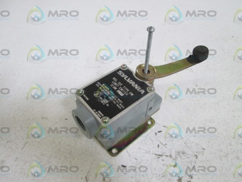 SYLVANIA LIMIT SWITCH 12DM1 (AS PICTURED) NSNP
