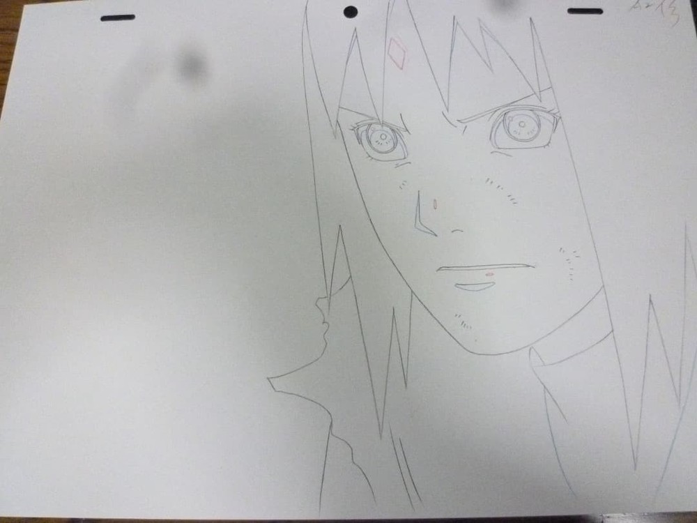 Sakura A2 hand drawing/etc. layout/original/revised/video Naruto NARUTO