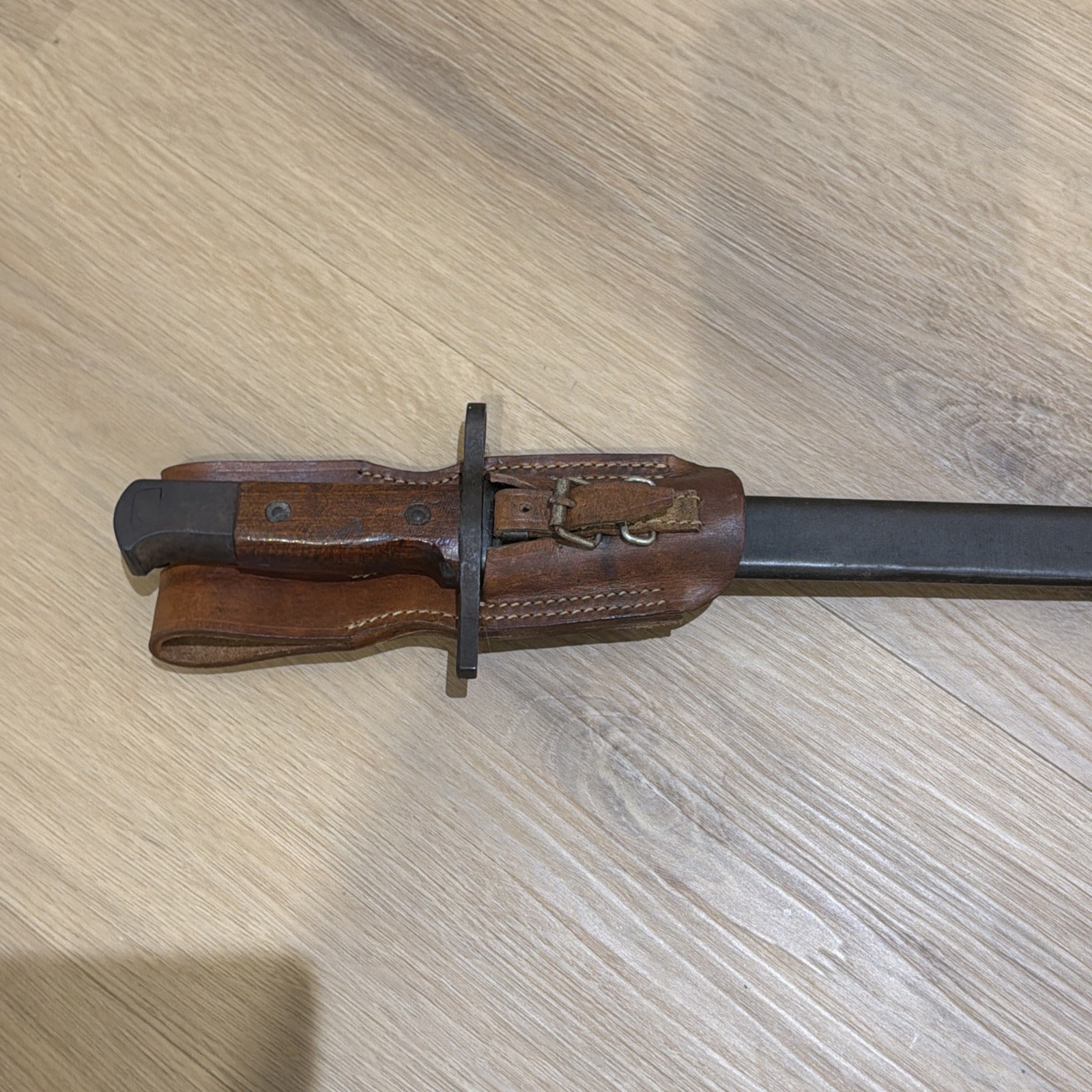 WWII Japanese Type 30 Rifle Bayonet Matsushita Kinzoku Arsenal + Scabbard