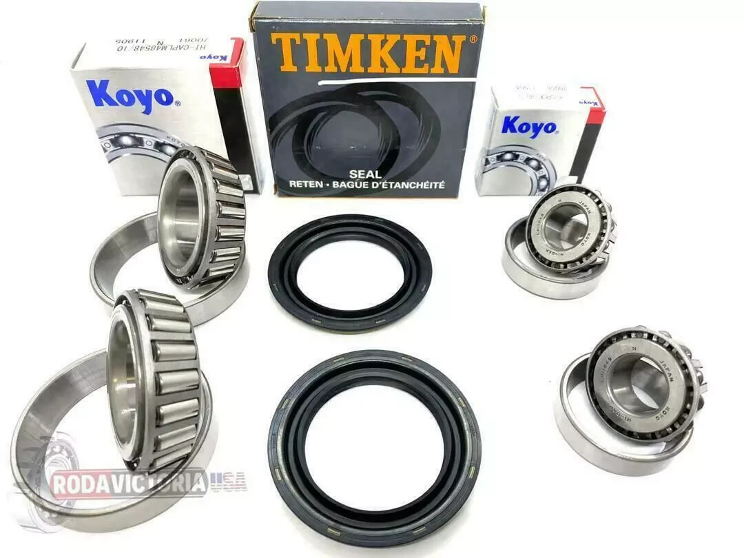 Front Wheel Bearing (2 Inner & 2 Outer) with Seal set for 95-11 FORD RANGER 2WD