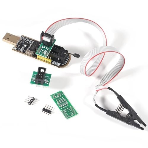 SOIC8 SOP8 Flash Chip IC Test Clip Socket Adapter Programmer for EEPROM BIOS USB