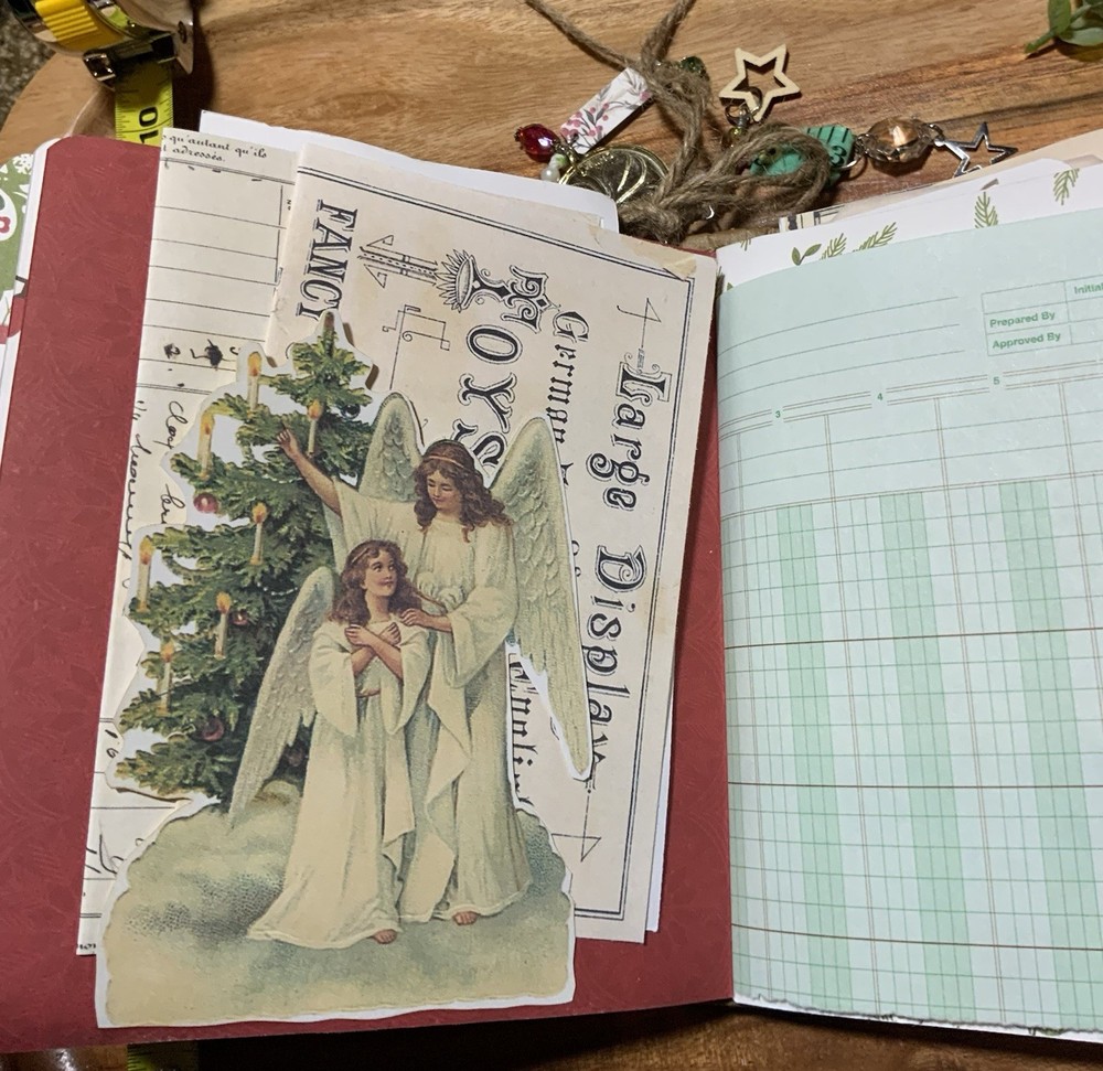 Christmas Handmade Junk Journal