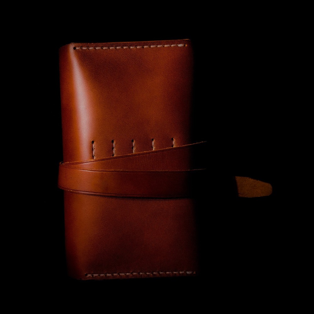Leather Pipe Roll for Tobacco. Pouch Case. Handmade