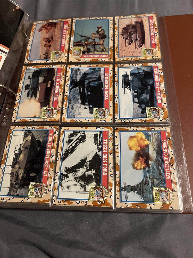 Desert Storm Card Collection