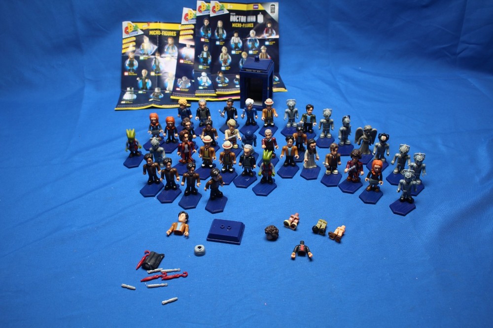 BBC Doctor Who Mini Micro Figures 38 pc LOT