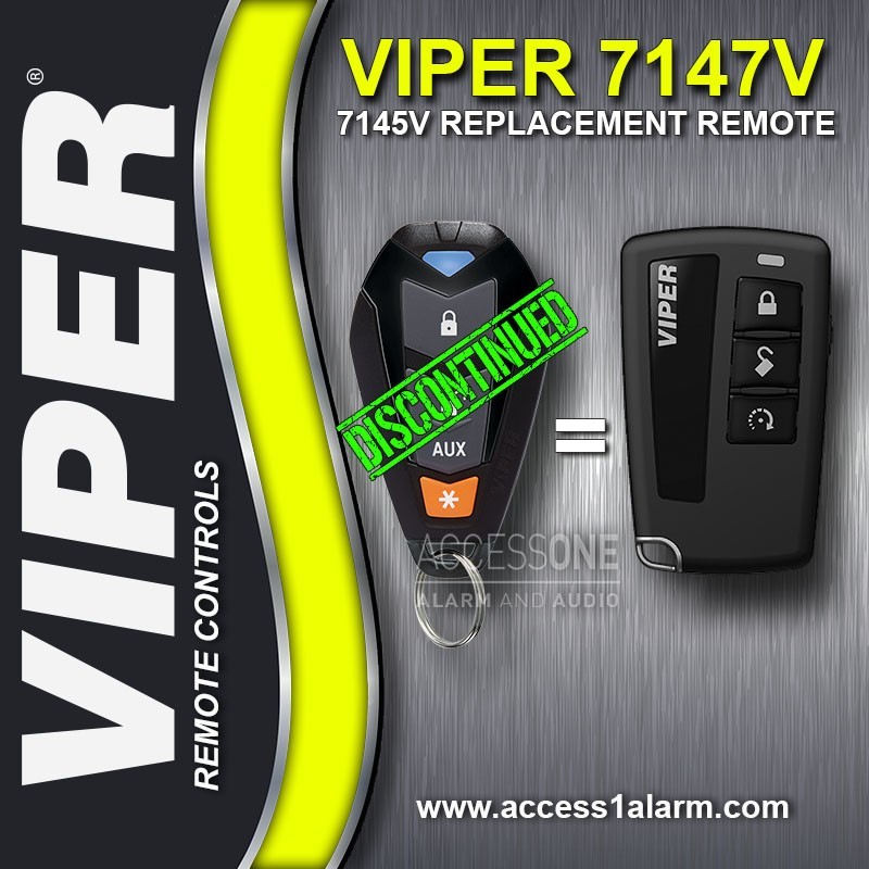 Viper 4103V 4103XV Remote Start System 1-Way Replacement Remote Control 7147V