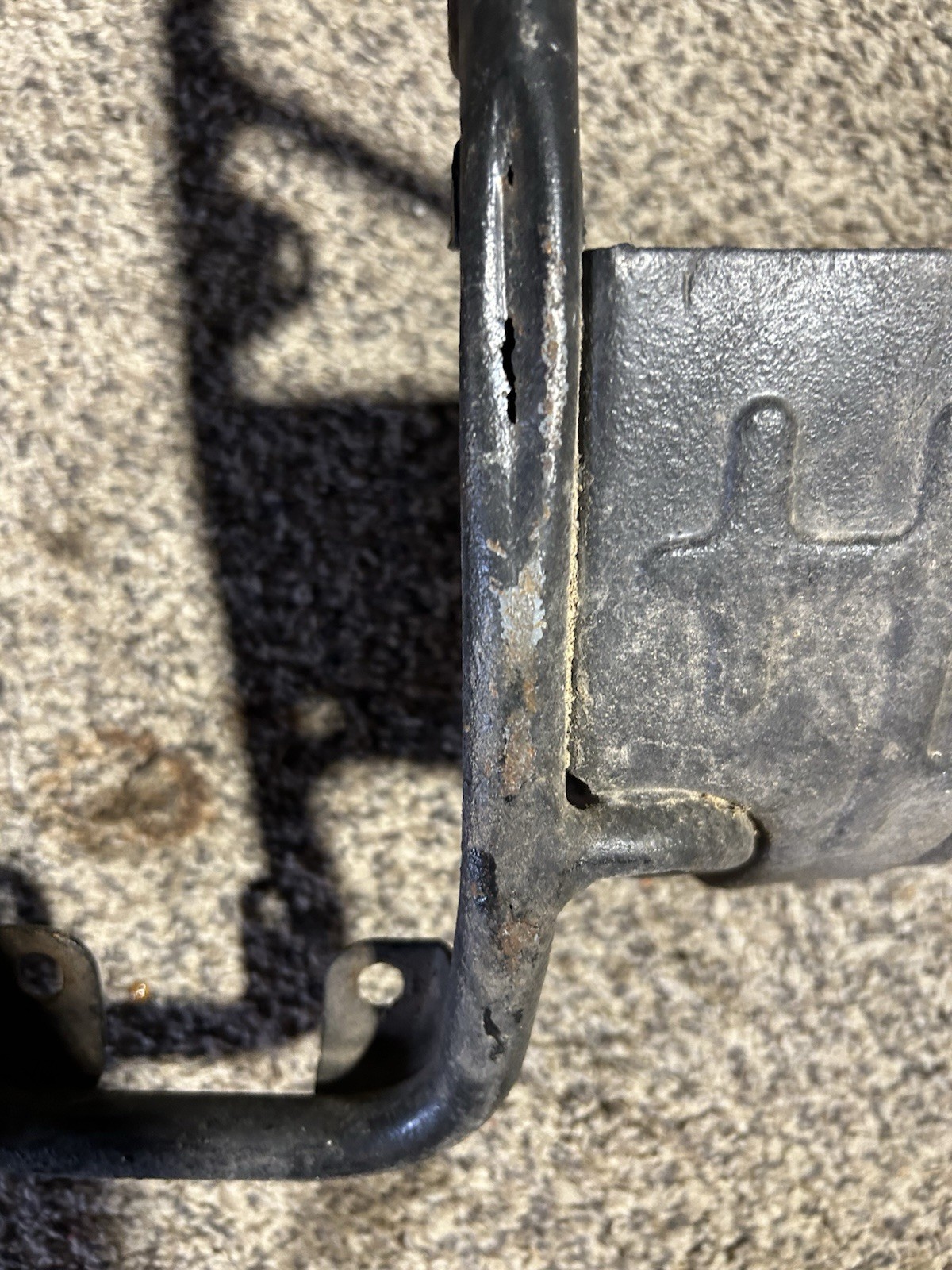 Yamaha Tri-z 250 Rear Swingarm Swing Arm Skid Plate Guard 1985 85 Tri Z