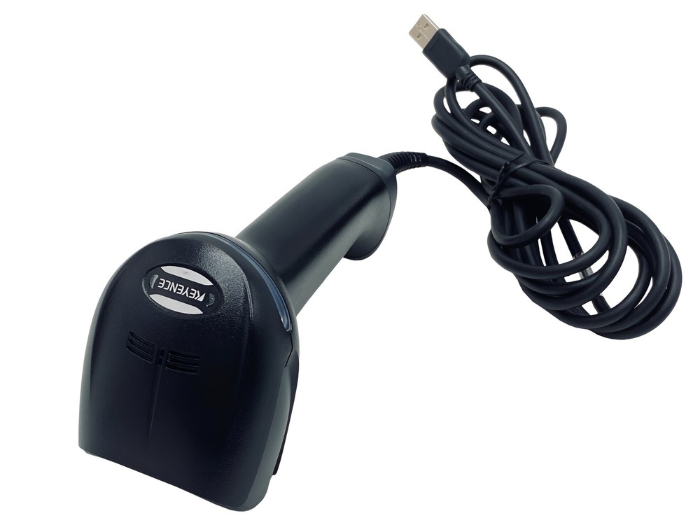 Keyence HR-101 Portable Handheld Barcode Scanner Reader w/USB Cable FULLY TESTED